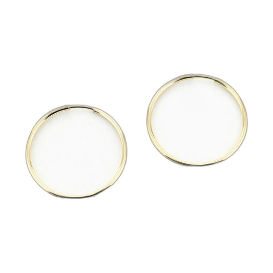 14K Gold Filled 26mm Large Hoop Earrings for Women
