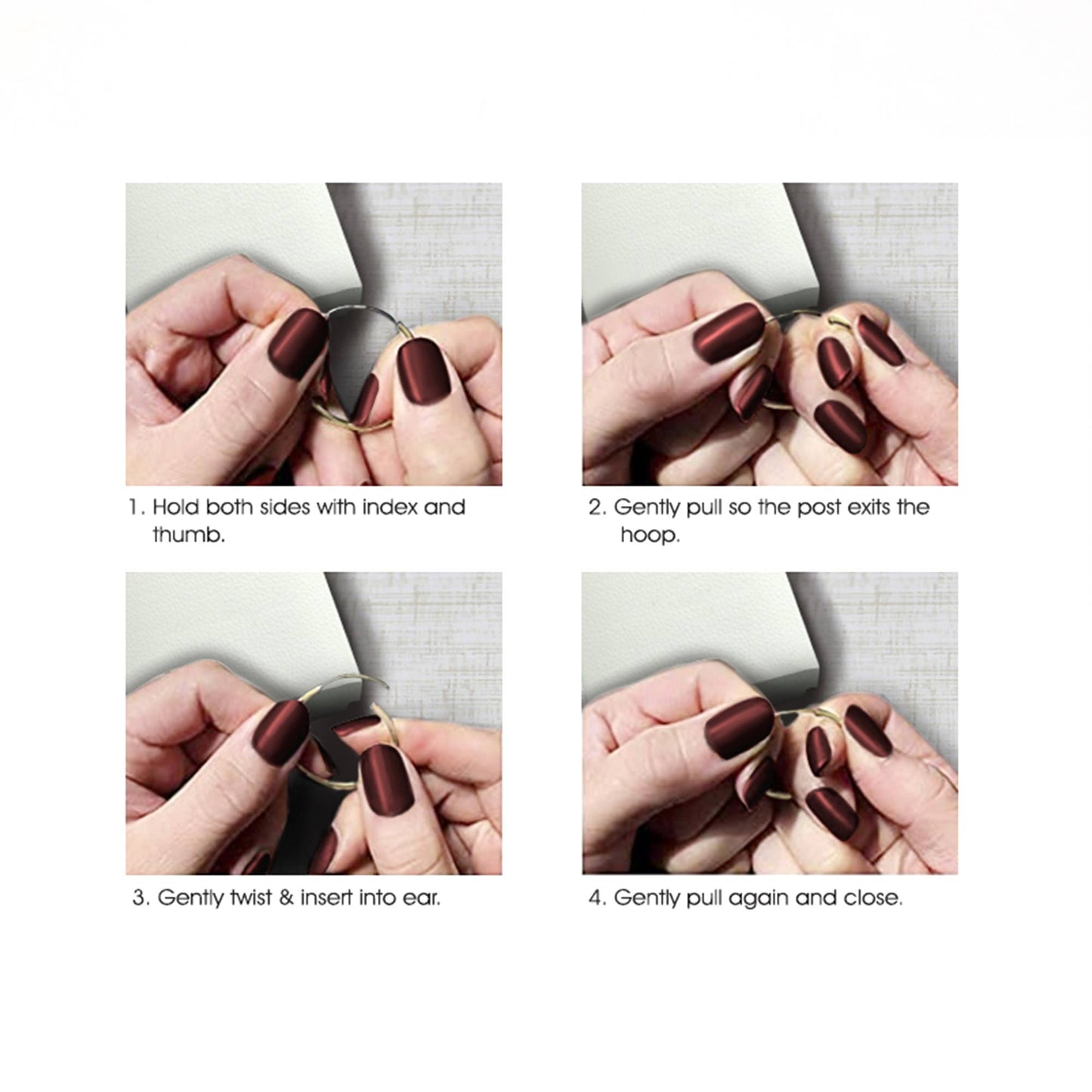 14k Yellow Gold Filled Hoop Earrings 10 Mm