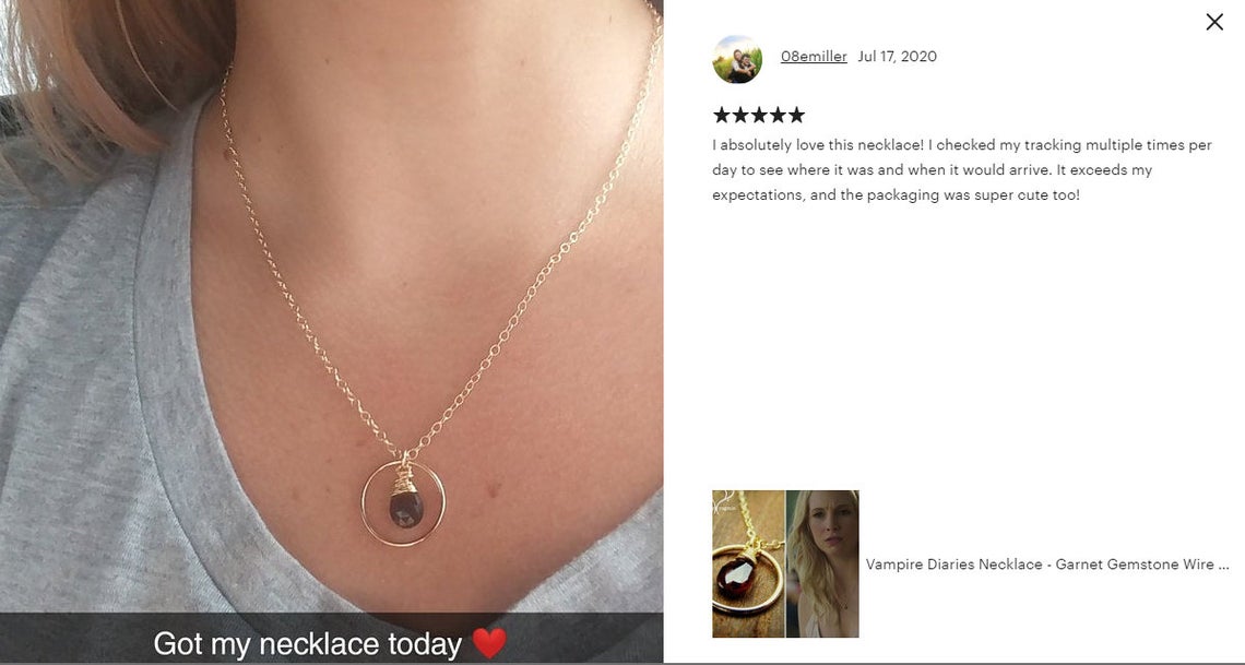 Vampire Diaries Necklace