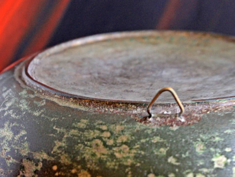 Hand Pounded Copper Bowl Indian Craft  Large Bowl