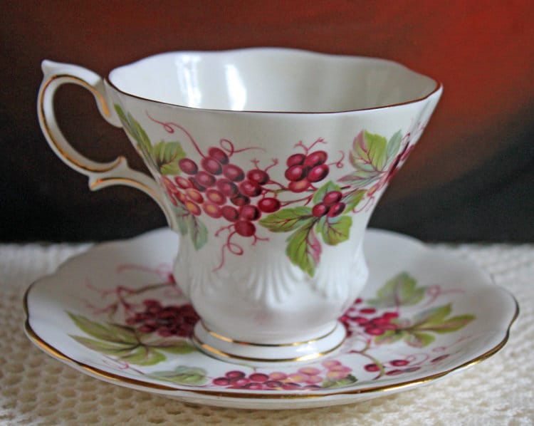 Royal Albert Cup and Saucer. Old Country Motif Coffee or Tea Set. Made in England. Replacements.