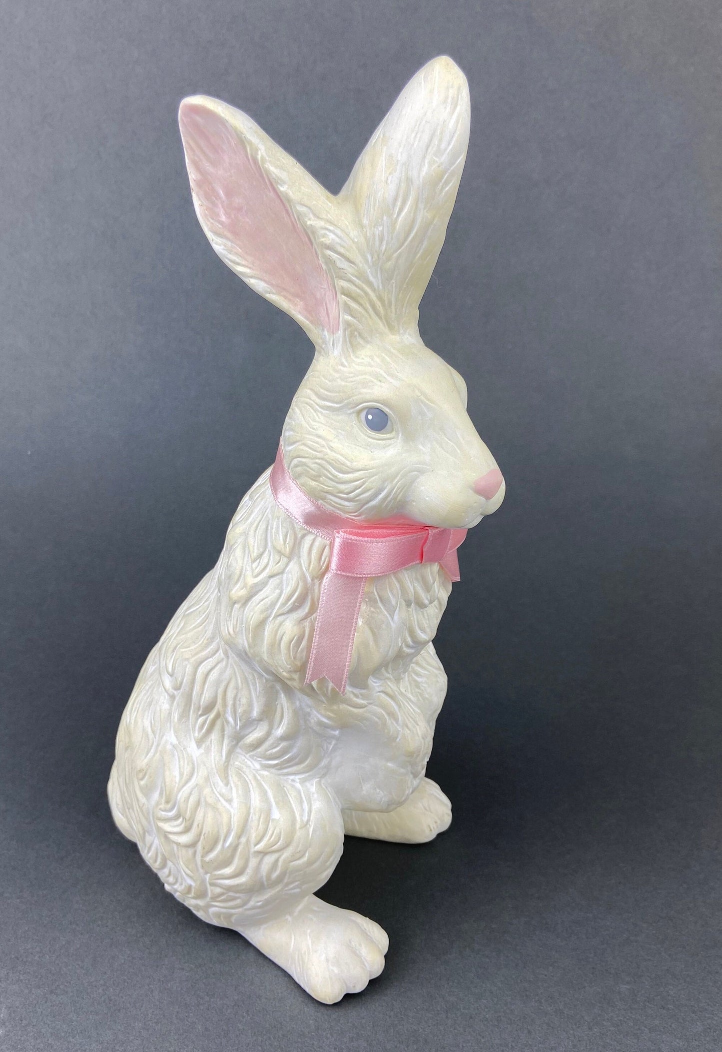 Rabbit/Bunny Figurine.  Beige Ceramic Bunny.  Easter/Spring Celebration. Gift Idea for holidays.