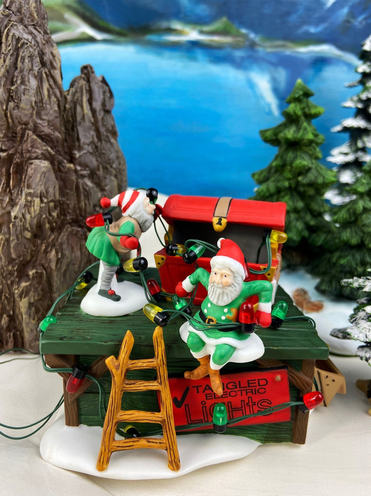 Dept. 56 . Christmas Village Accessories. Gingerbread Vendor and Two Kids. Dickens' Village Series. Heritage Village Collection.
