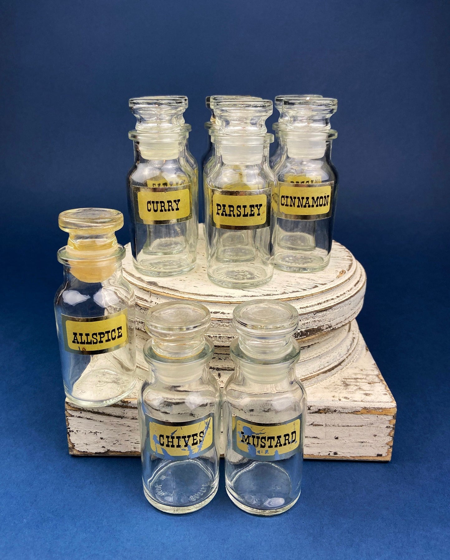 Glass Jar. Large Hermetic Jar by Ermettico FV Control. Glass Storage Jar Made in Italy.