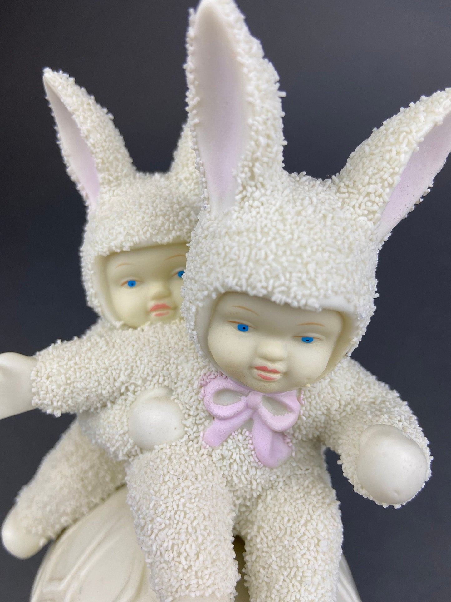 Dorothy in Wizard of Oz with Toto & Snowbabies. Dept. 56 Premiere Edition, Guest Collection. Collectible Porcelain Figurine.