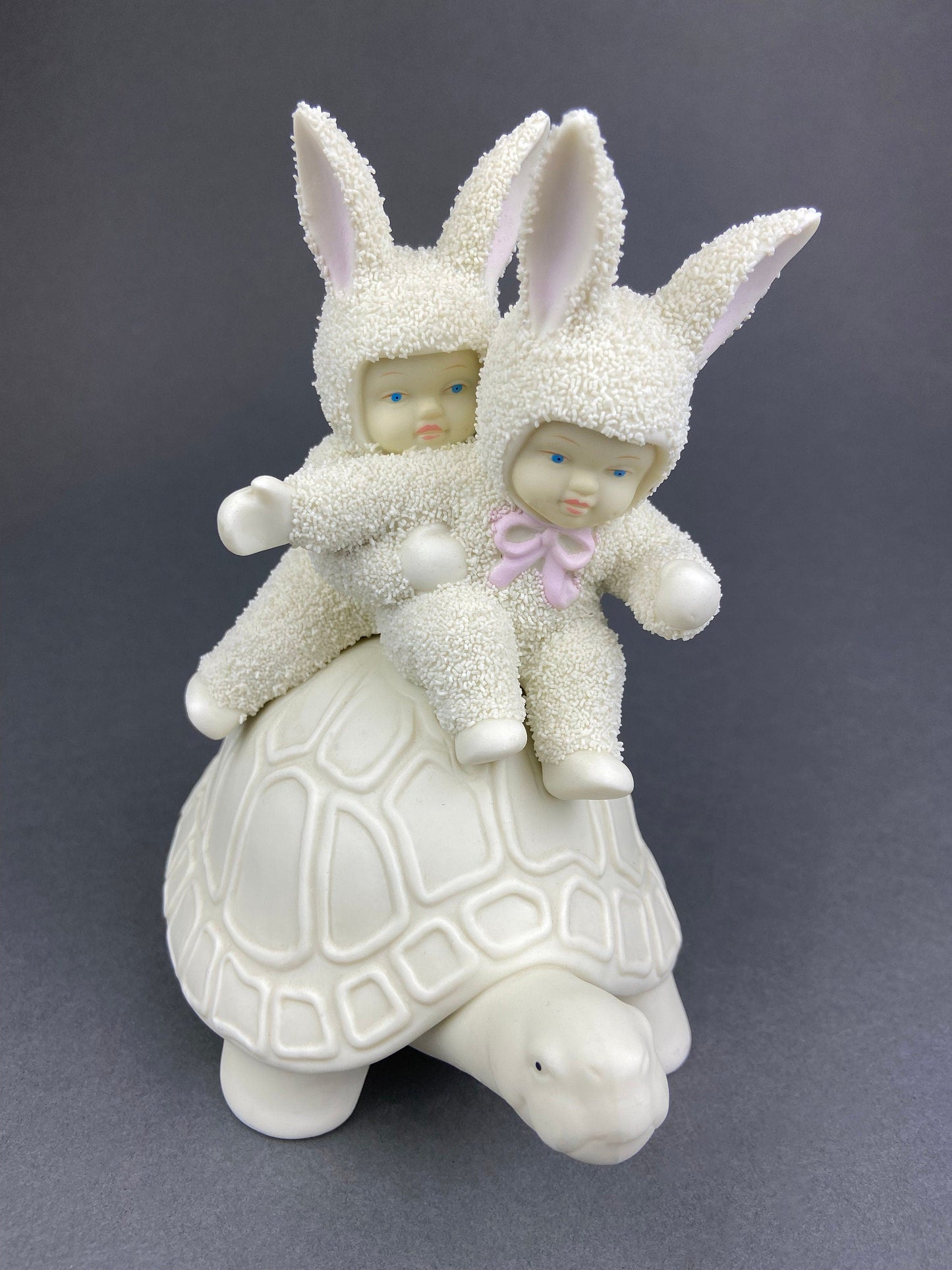 Dorothy in Wizard of Oz with Toto & Snowbabies. Dept. 56 Premiere Edition, Guest Collection. Collectible Porcelain Figurine.