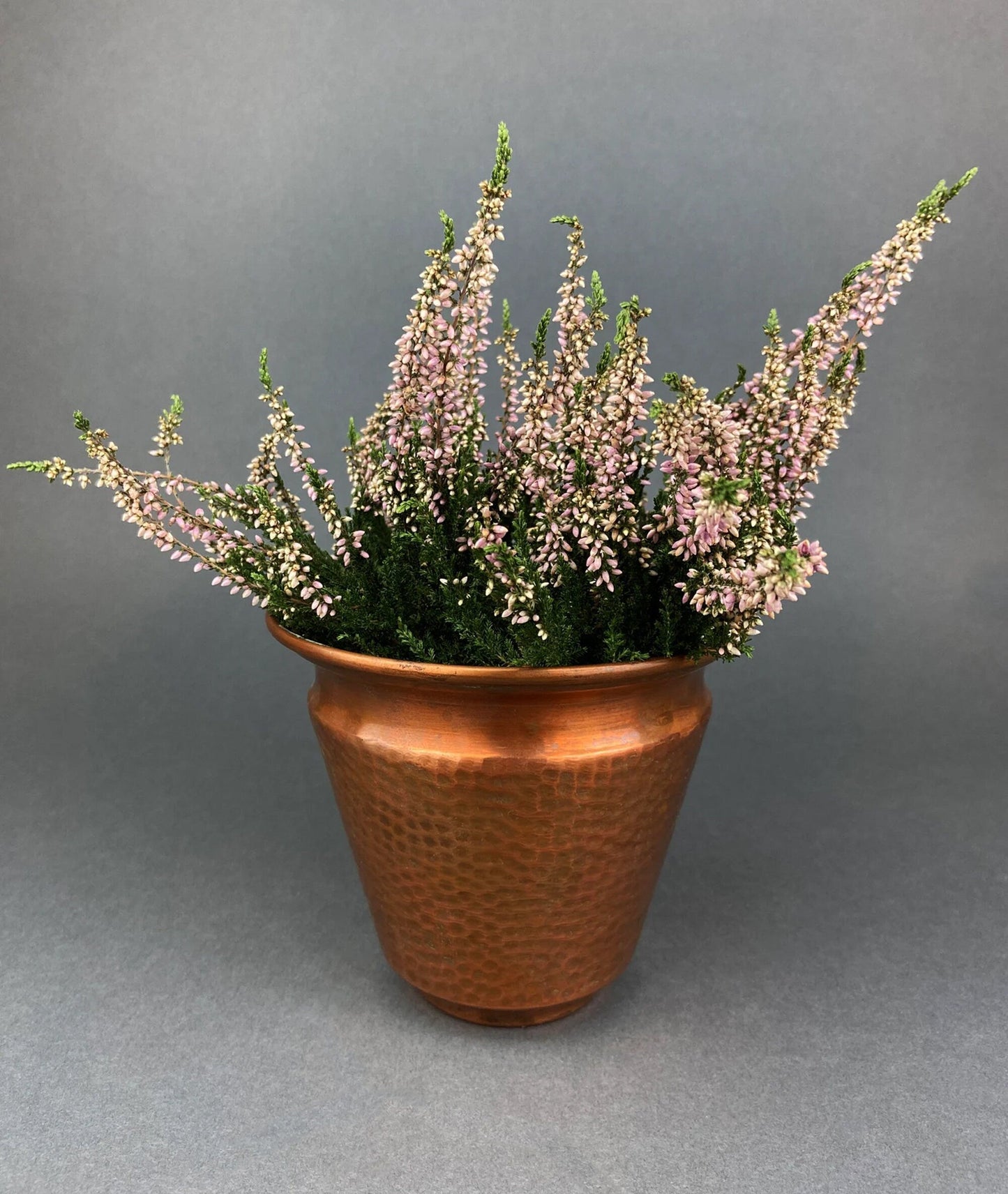 Milk Glass Planter or Vase. Vintage White Flower Pot with Ribbed Pattern and Pinched Rim. Window Sill Herbal Garden.