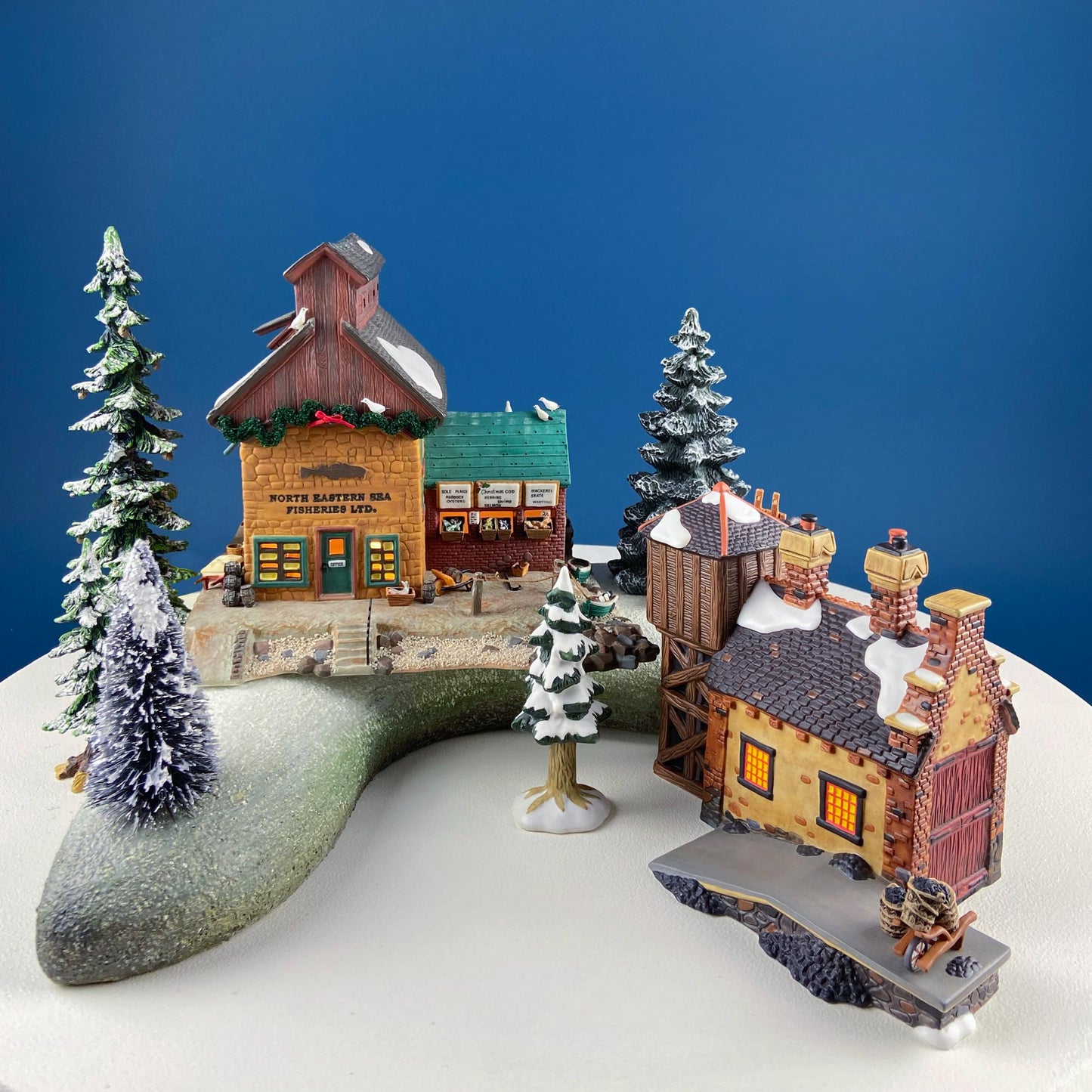 Miniature Village Houses for Fairy Garden, Terrarium or Rustic Home Decor. Top Collection. Set of 5. Gift for Kids Grand Kids Him Her.