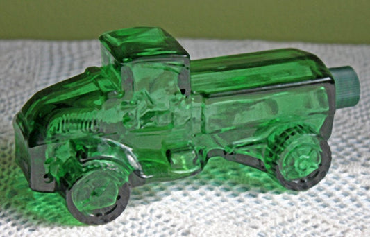 Avon Windjammer After Shave Glass Car Shaped Bottle