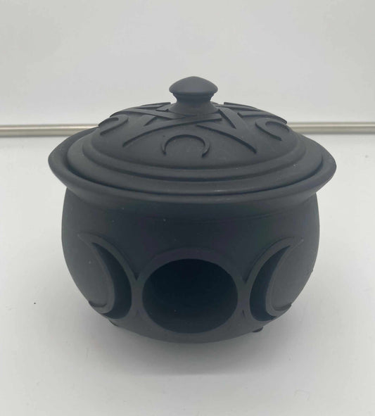 Triple Moon Cauldron Pot
