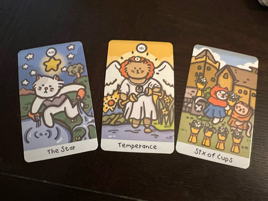 Tarot Tails:  Kitty Tarot Reading