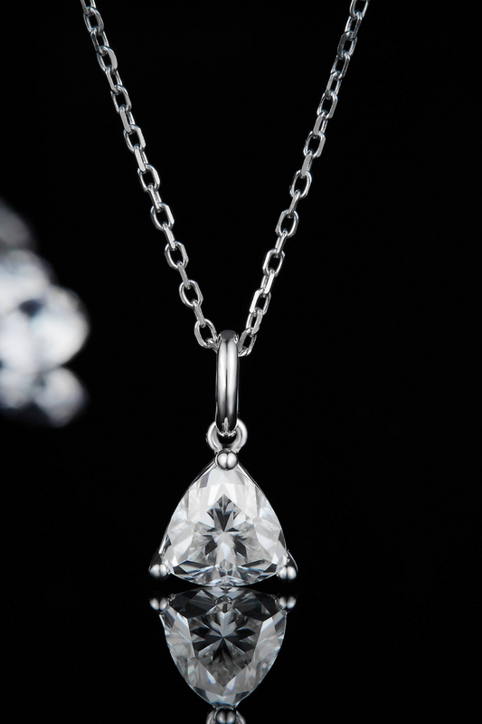 1 Carat Sparkala™ Pendant Platinum-Plated 925 Sterling Silver Necklace