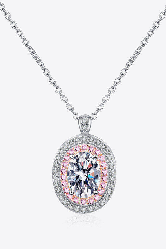 Adored 925 Sterling Silver Rhodium-Plated 1 Carat Sparkala™ Pendant Necklace