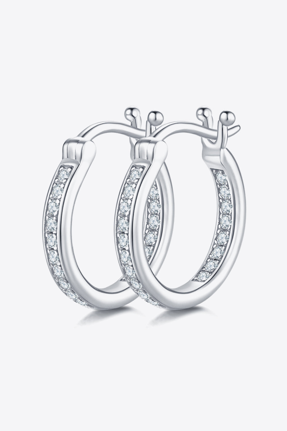 Adored Sparkala™ Platinum-Plated 925 Sterling Silver Earrings