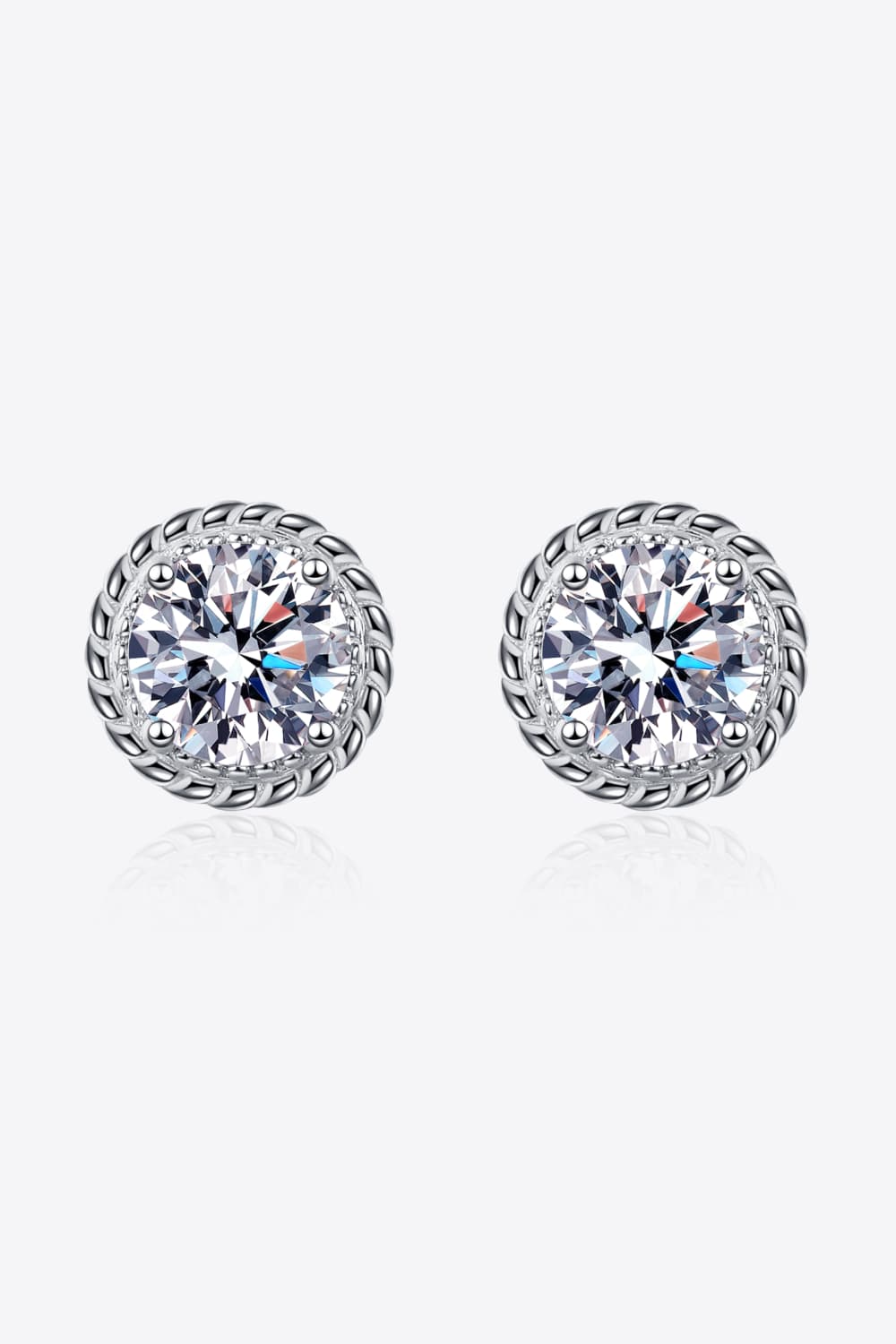 2 Carat Sparkala™ 925 Sterling Silver Stud Earrings