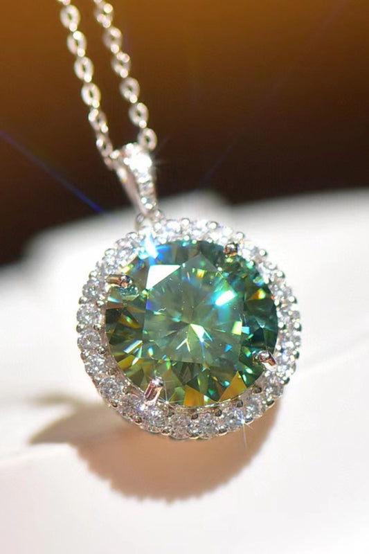 10 Carat Sparkala™ Pendant Platinum-Plated Necklace
