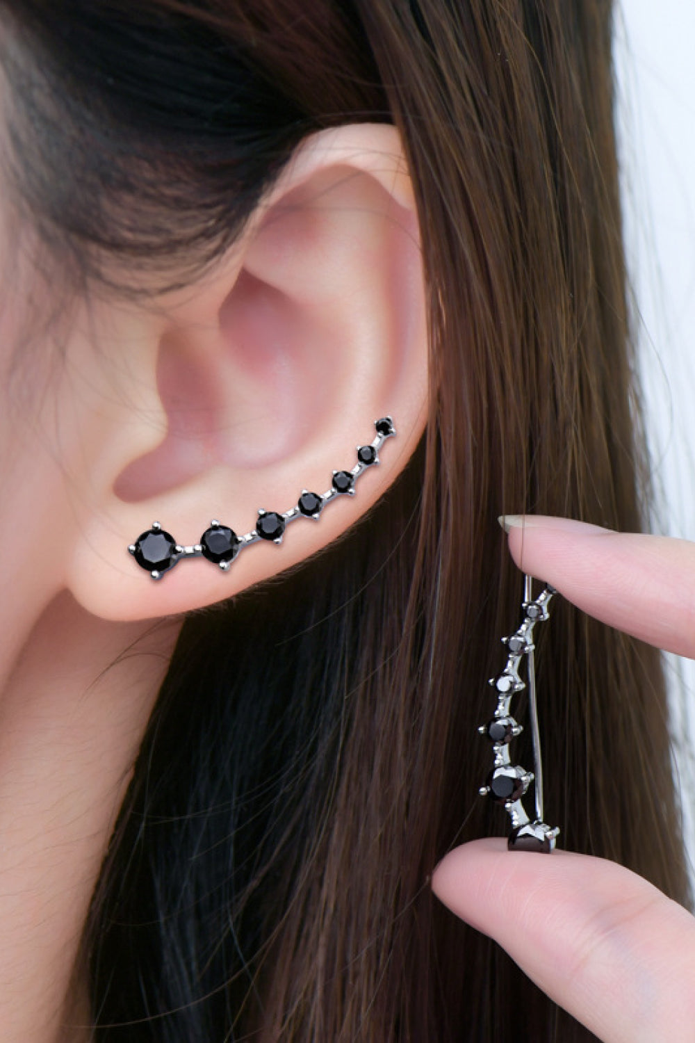 1.9 Carat Sparkala™ Platinum-Plated 925 Sterling Silver Earrings