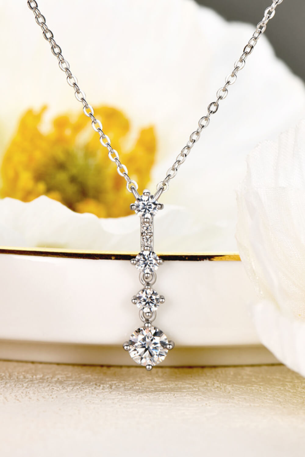 Adored Keep You There Multi-Sparkala™ Pendant Necklace (Platinum-Plated Fine Silver)