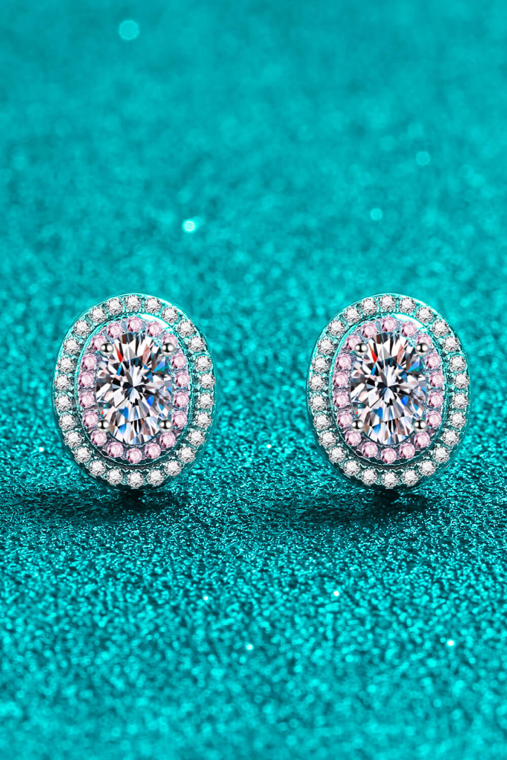 Platinum-Plated Sparkala™ Stud Earrings