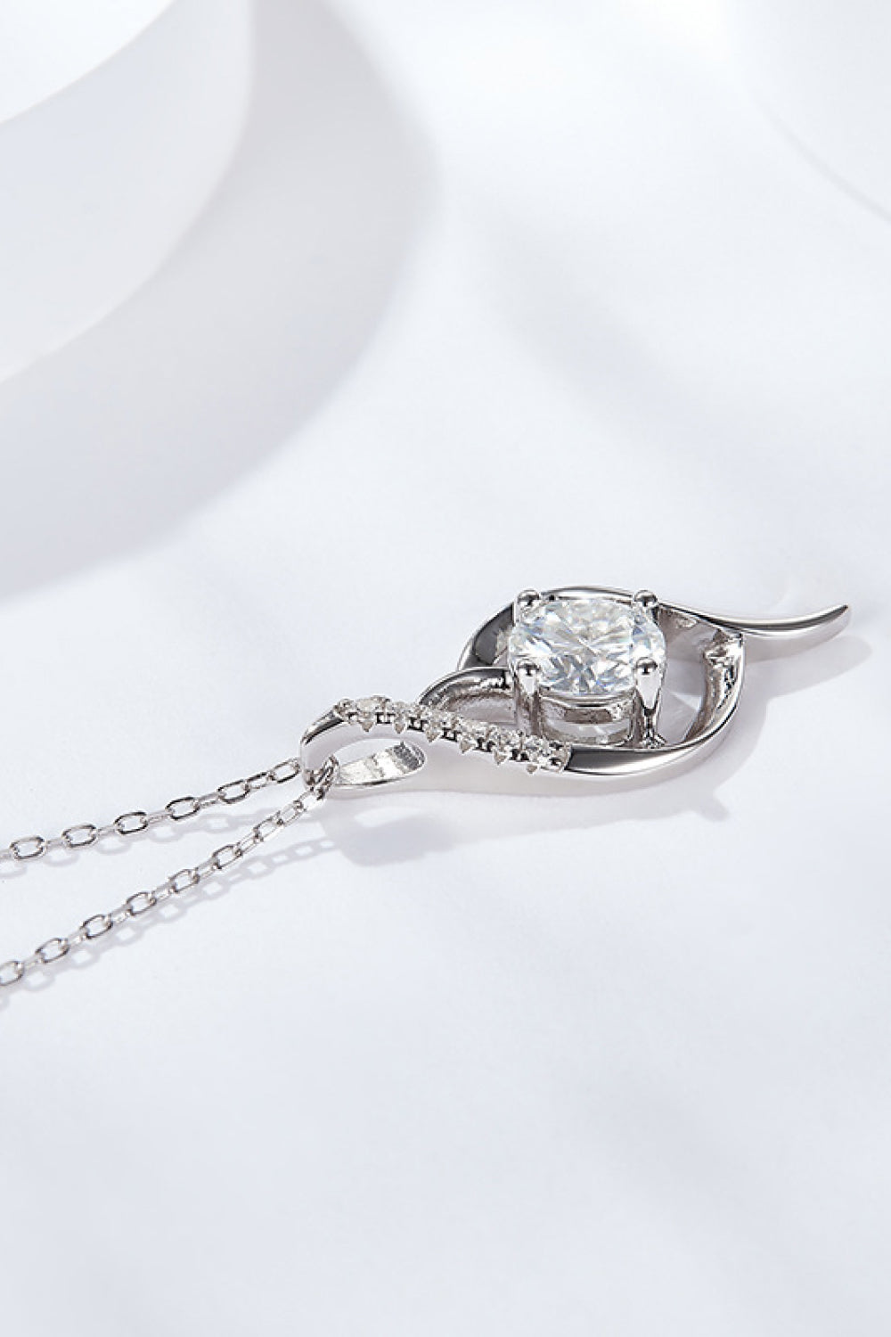 Platinum-Plated 1 Carat Sparkala™ Pendant Necklace