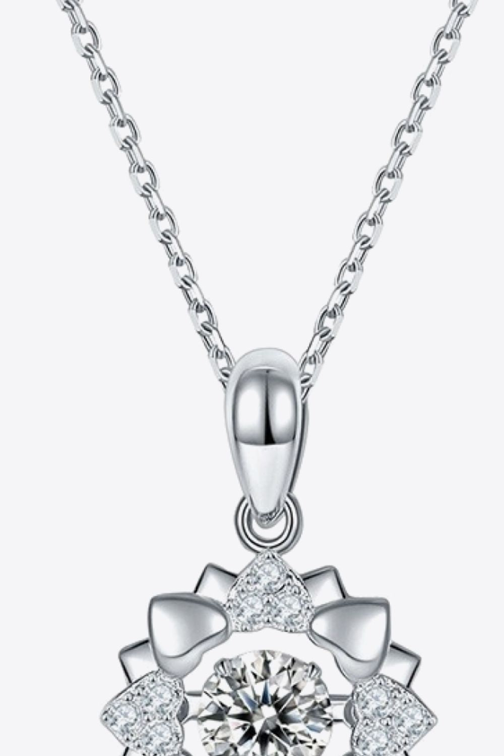 Sparkala™ Flower Shape Pendant Necklace