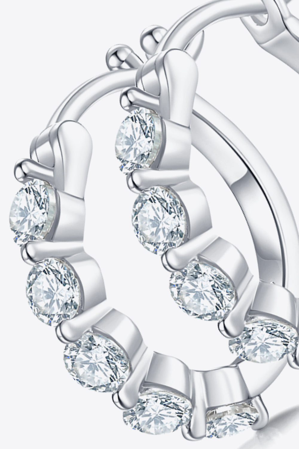 Adored 1 Carat Sparkala™ Platinum-Plated 925 Sterling Silver Earrings