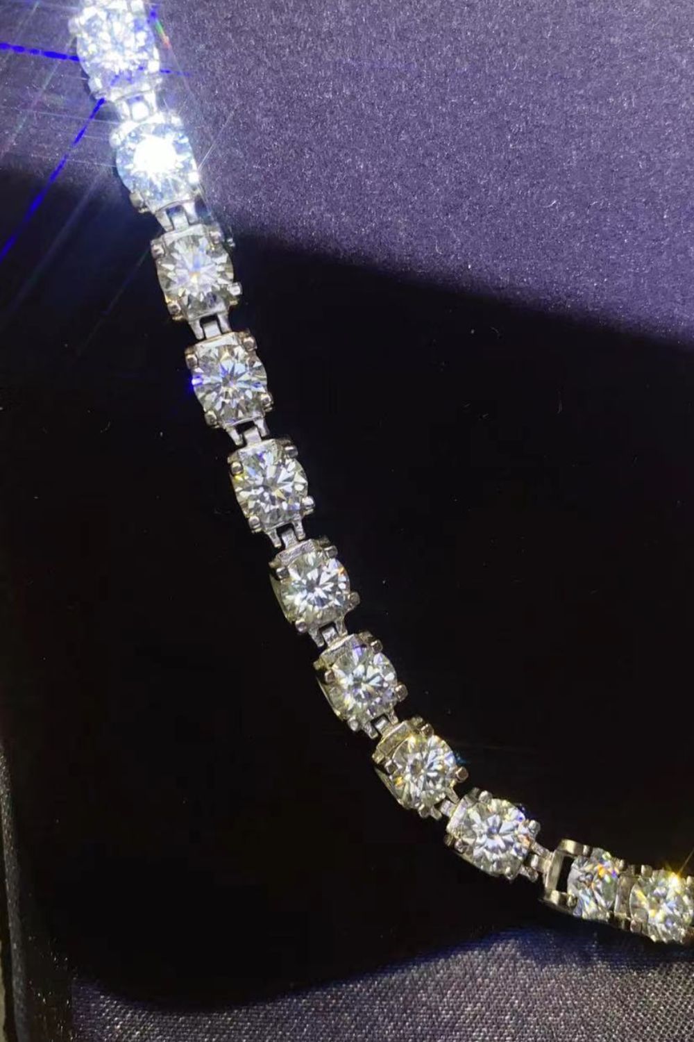 10 Carat Sparkala™ Tennis Bracelet (Platinum over Pure Sterling Silver)