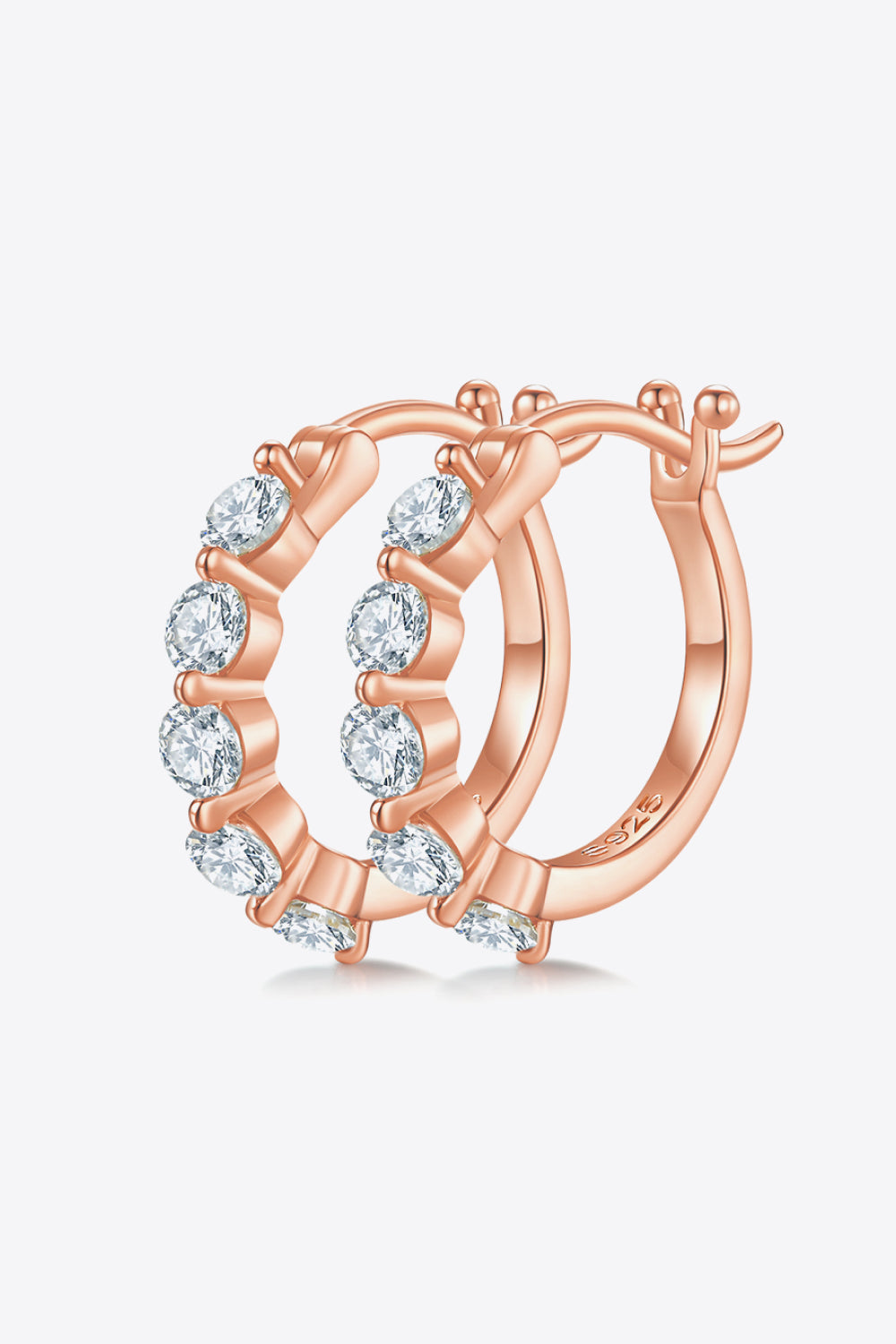 Adored 1 Carat Sparkala™ Platinum-Plated 925 Sterling Silver Earrings