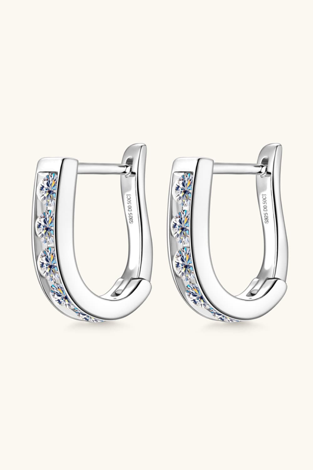 1 Carat Sparkala™ Platinum-Plated 925 Sterling Silver Earrings