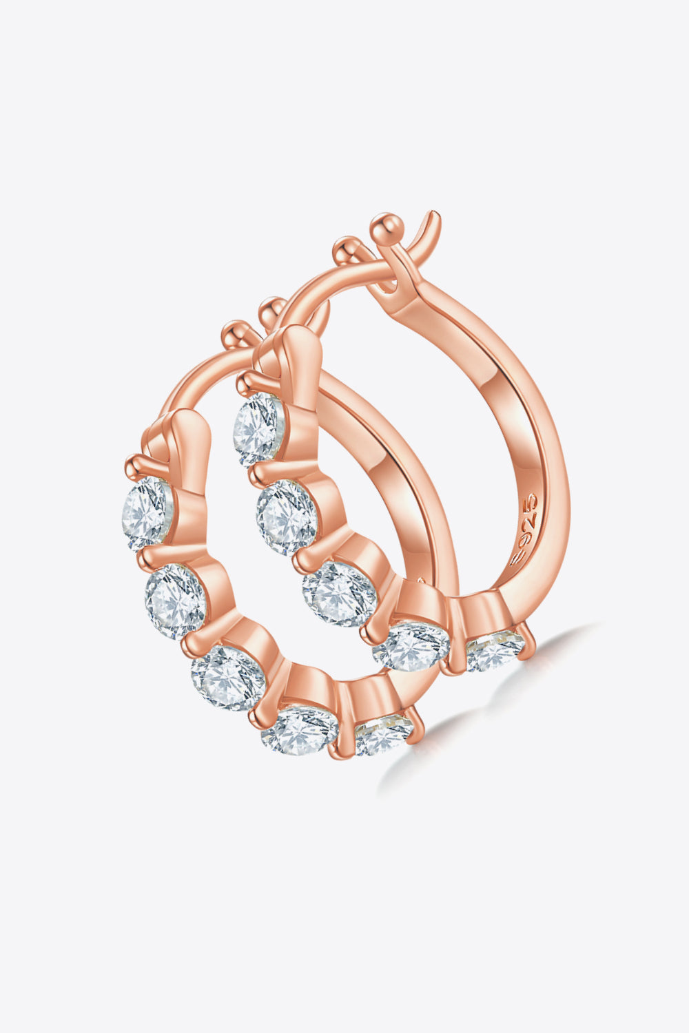 Adored 1 Carat Sparkala™ Platinum-Plated 925 Sterling Silver Earrings