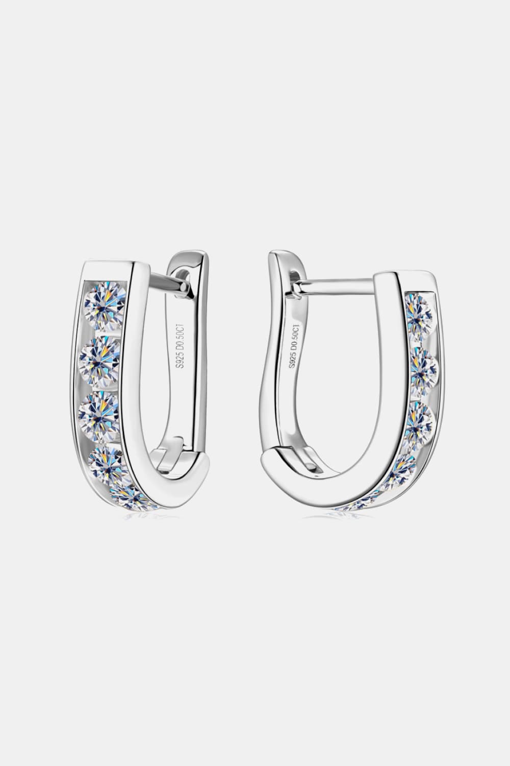 1 Carat Sparkala™ Platinum-Plated 925 Sterling Silver Earrings