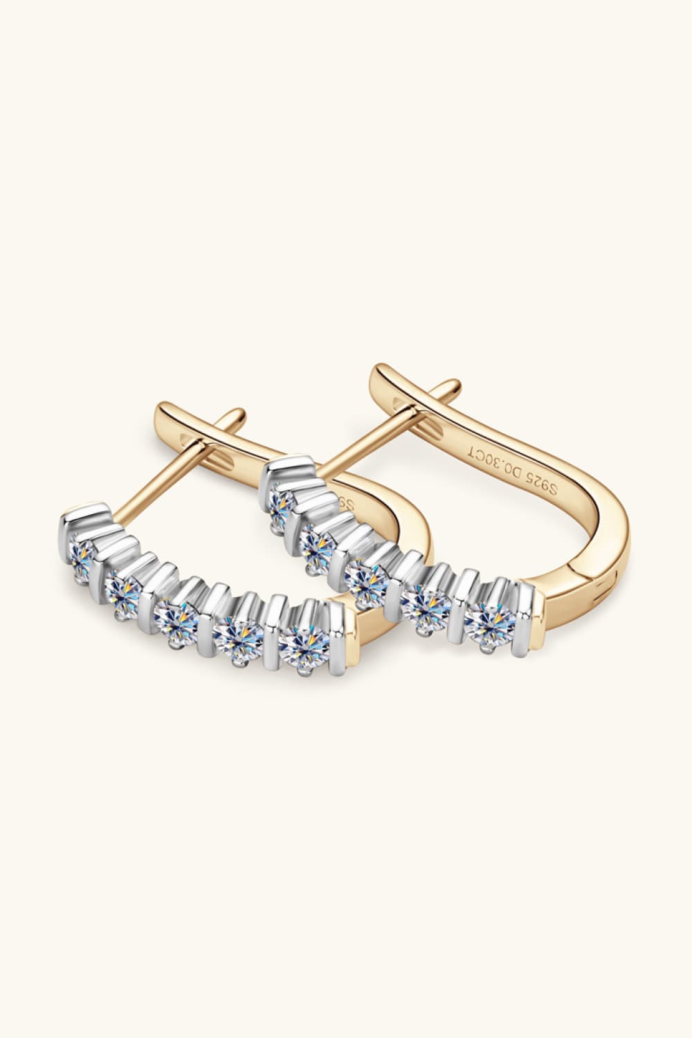 Sparkala™ Platinum-Plated 925 Sterling Silver Earrings