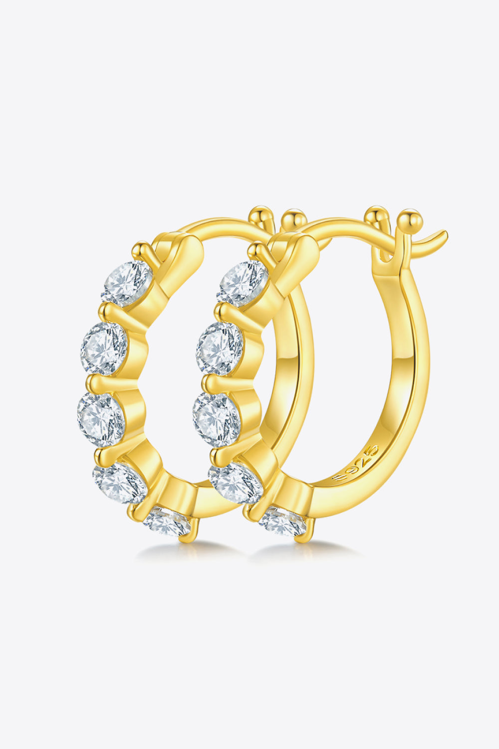 Adored 1 Carat Sparkala™ Platinum-Plated 925 Sterling Silver Earrings