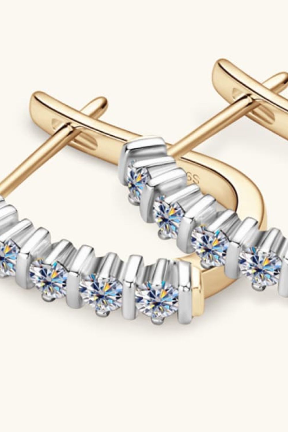 Sparkala™ Platinum-Plated 925 Sterling Silver Earrings