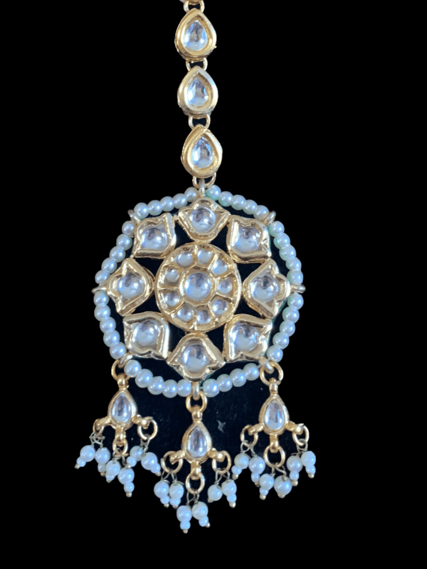 DJTK81 kundan tika ( READY TO SHIP )