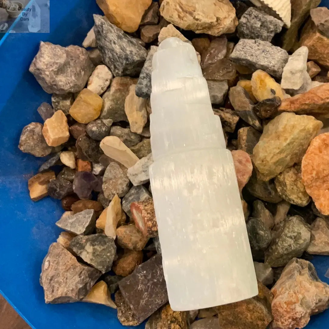 Selenite Tower - Natural Crystal Healing Decor
