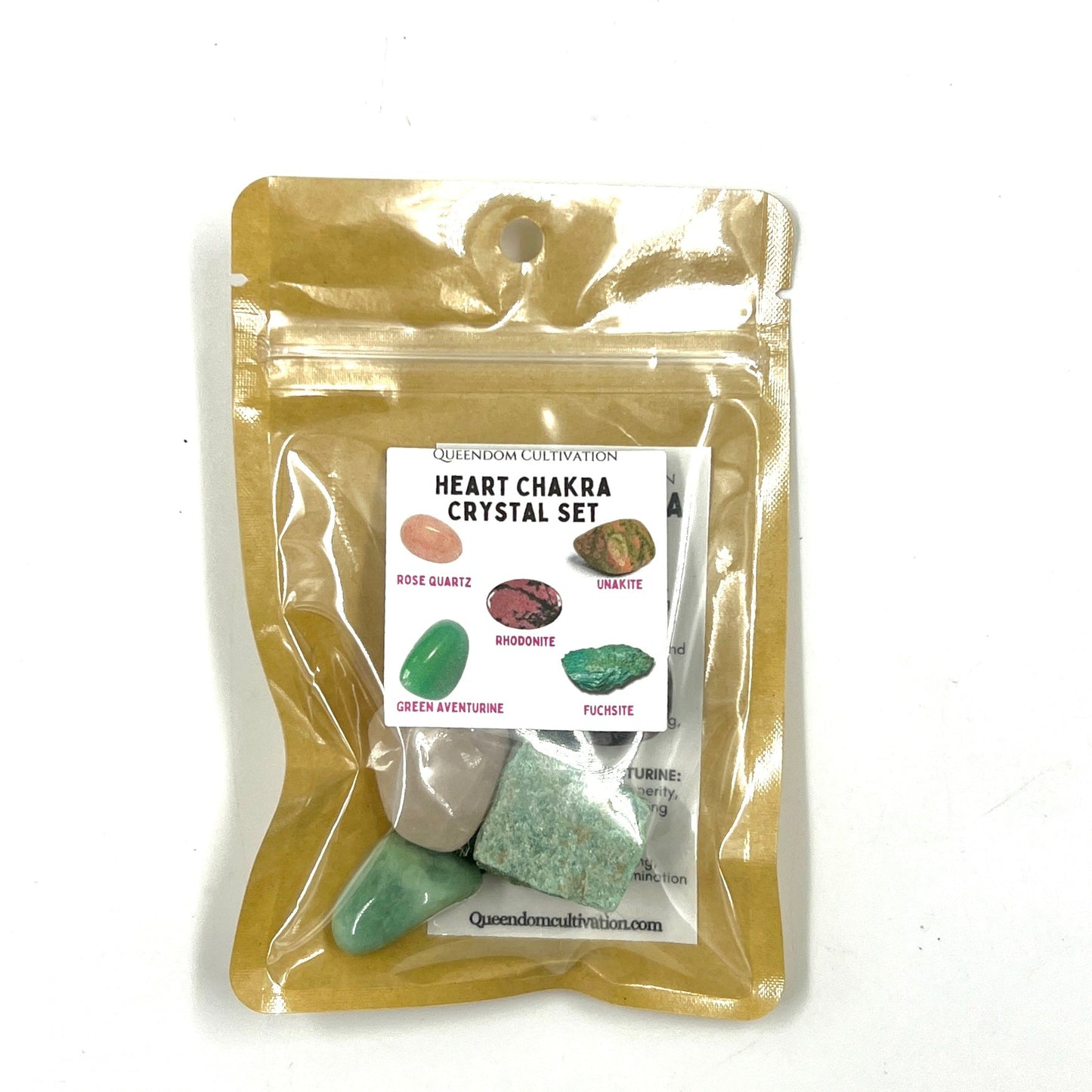 Crystal Set for Heart Chakra