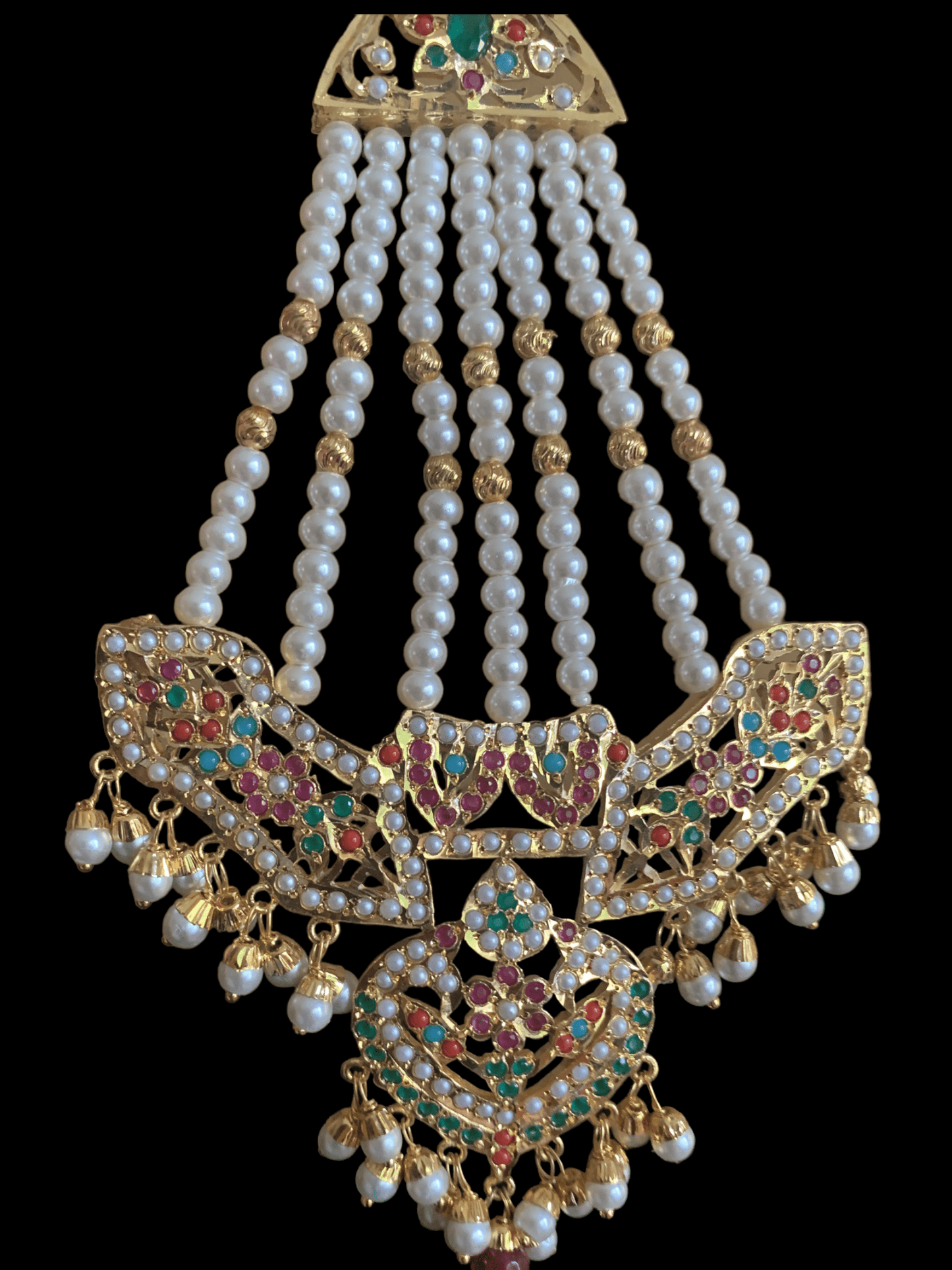 DJHR36 ASMITA jhoomar in Navratan   ( SHIPS IN 4 WEEKS )