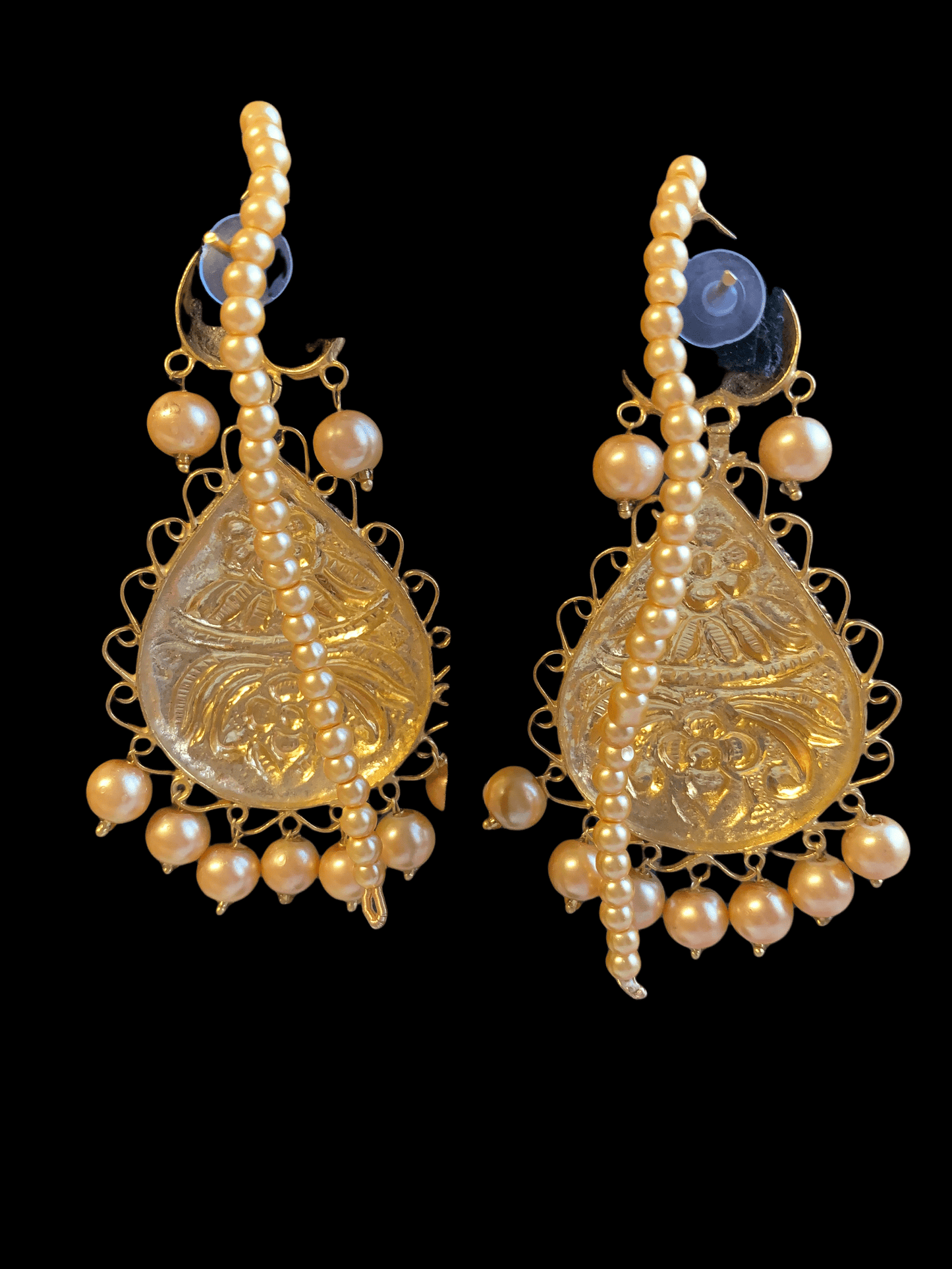 DJET22 Tamanna earring tika ( READY TO SHIP )