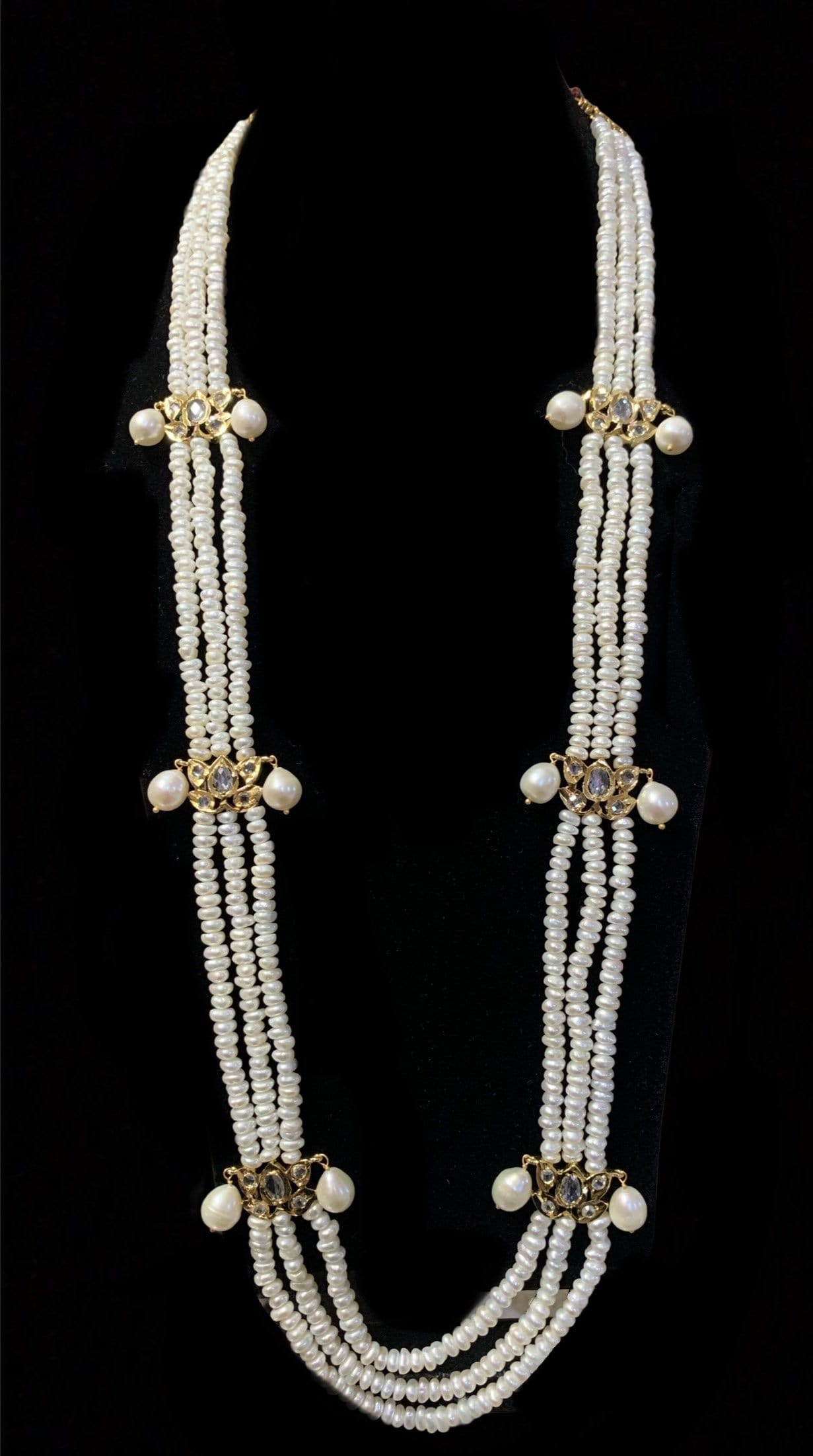 DLN29 Raina fresh water pearl necklace ( SHIPS IN 4 WEEKS )