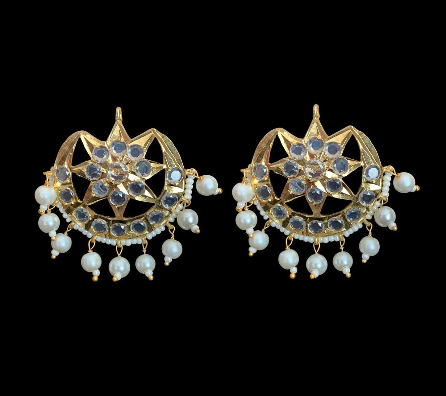 LN75  Darika Multi brooch necklace set ( SHIPS IN 4 WEEKS )