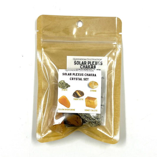 Crystal Set for Solar Plexus Chakra