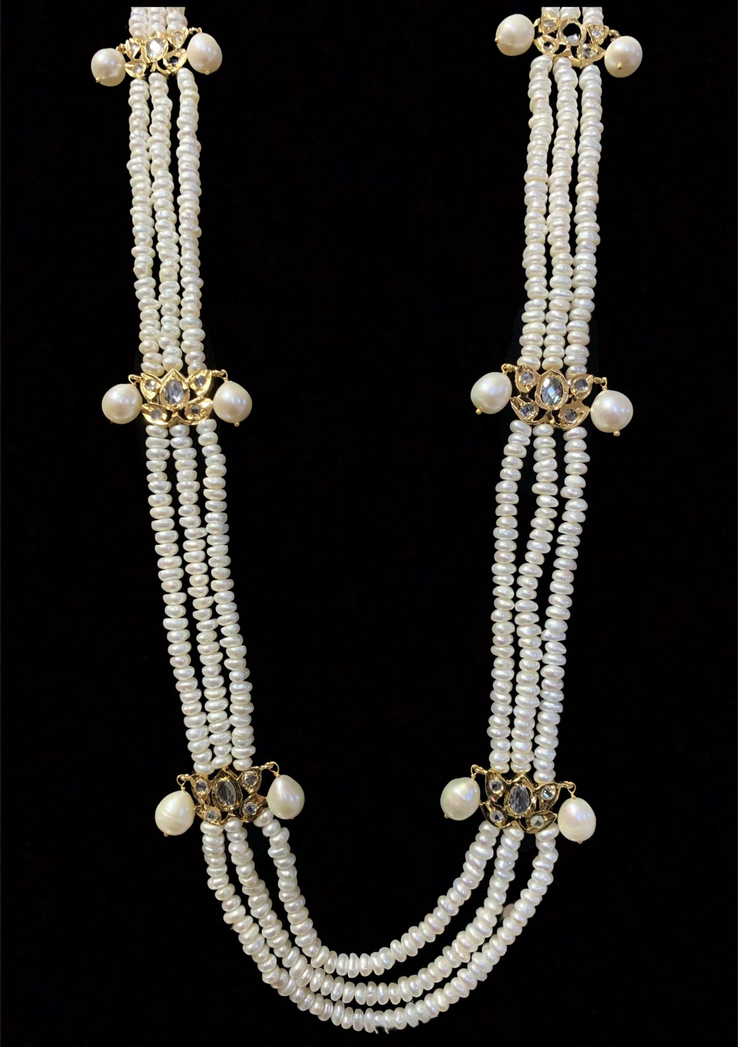 DLN29 Raina fresh water pearl necklace ( SHIPS IN 4 WEEKS )