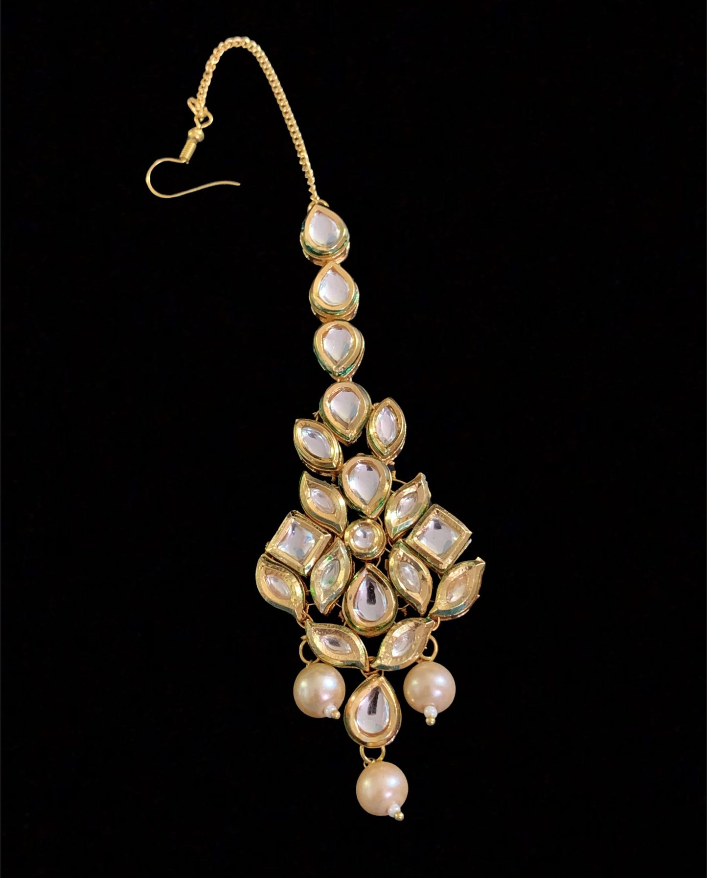 DJTK80 Shayana high quality kundan tika ( READY TO SHIP )