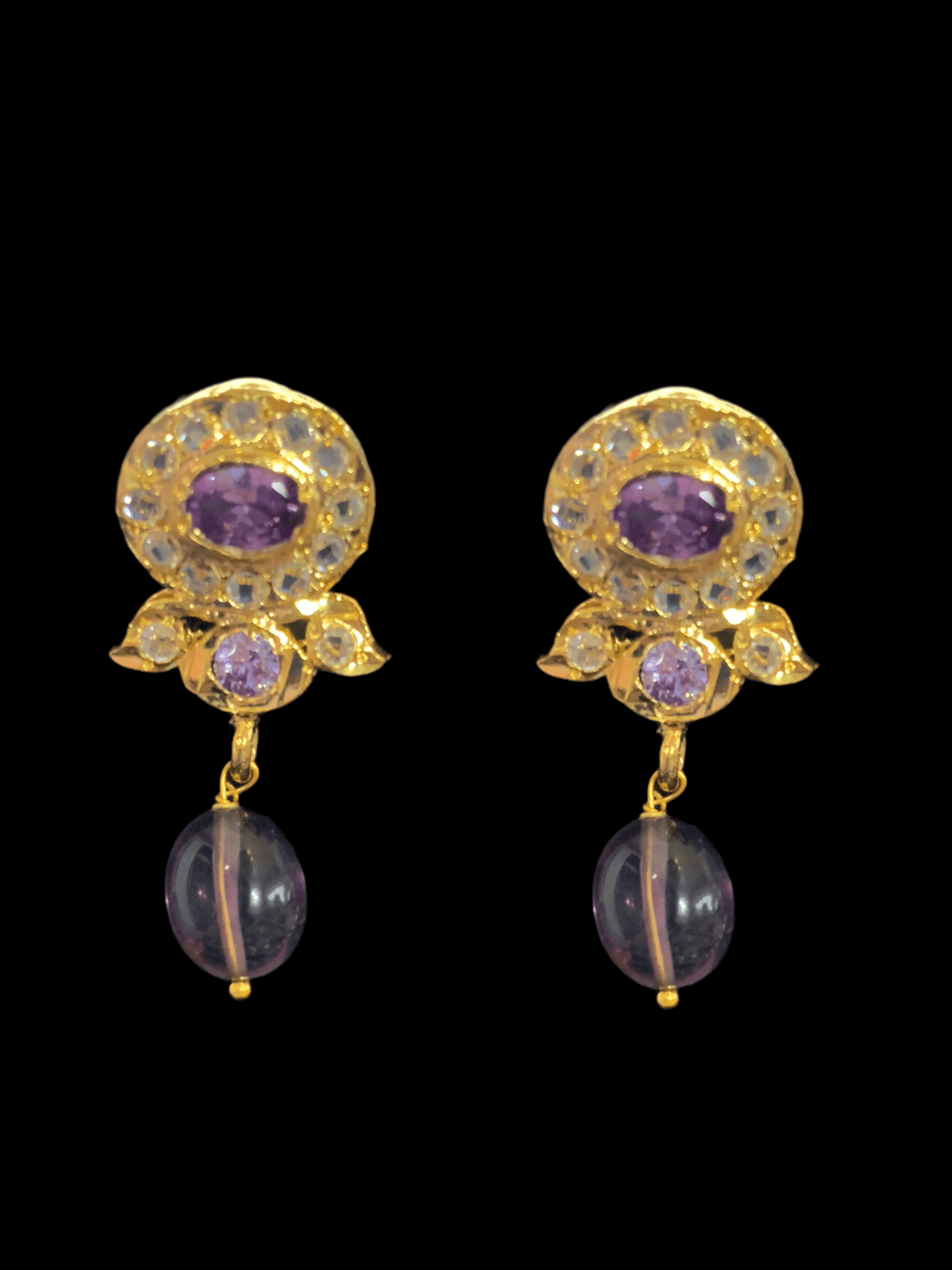 PS432 Ammara pendant  set in amethyst  ( READY TO SHIP )