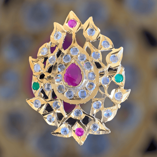 DJR65 Naaz Hyderabadi statement  ring ( READY TO SHIP)