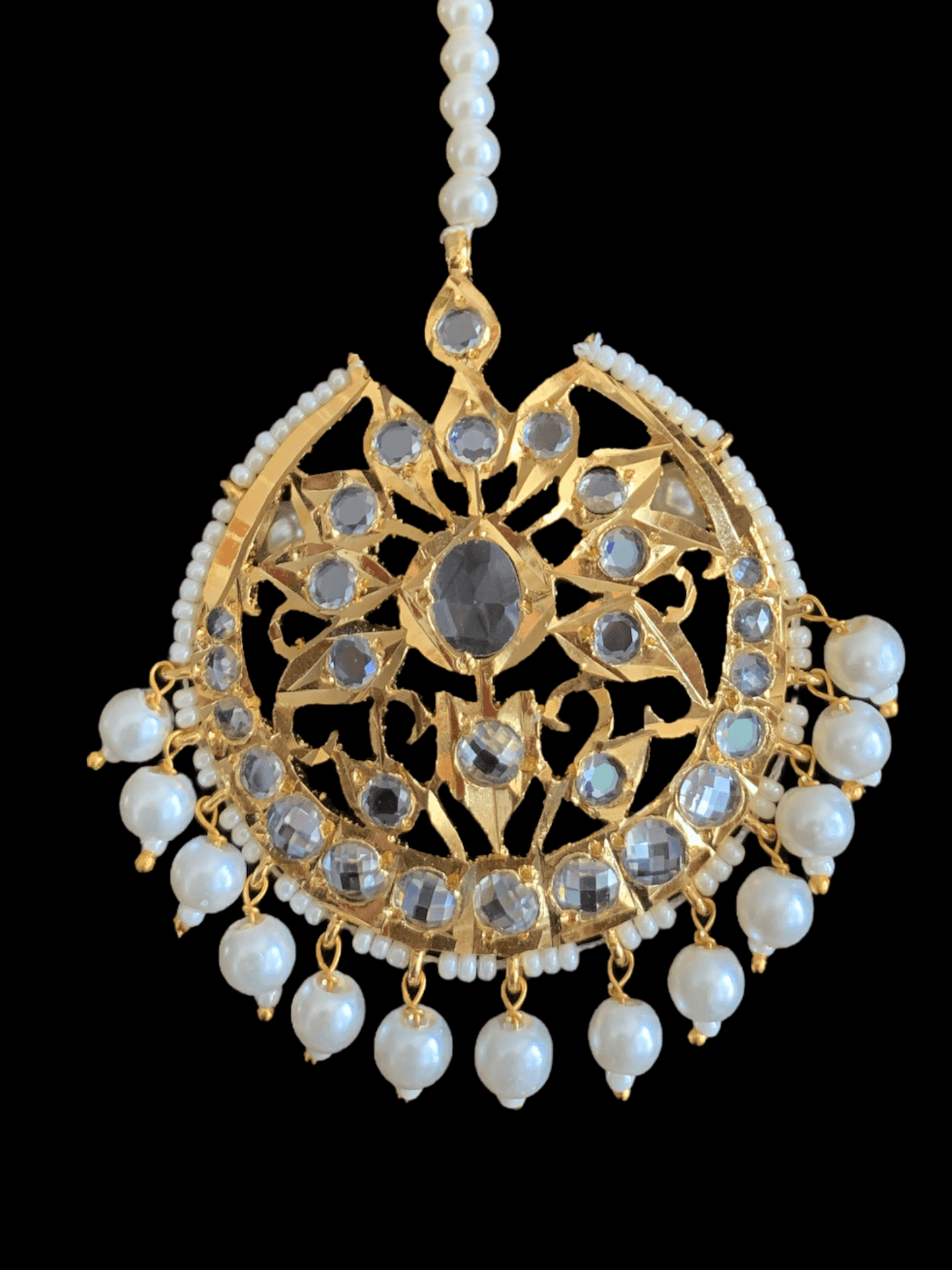 DJTK32 Koyal shell pearl  tika ( READY TO SHIP )