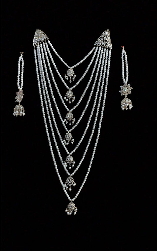 SAT58 Fiona satlada in silver plating ( READY TO SHIP )