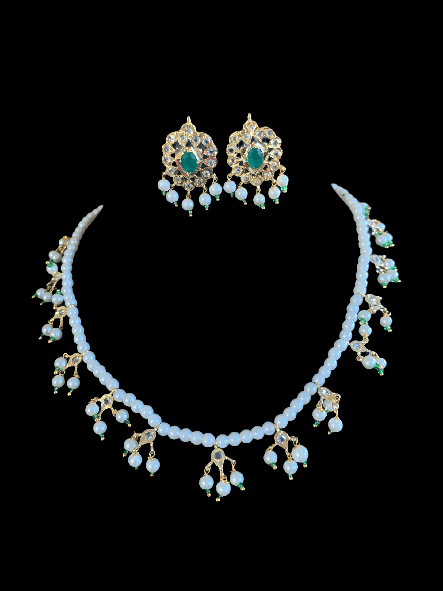 NS199 Nischala pearl necklace  ( READY TO SHIP )