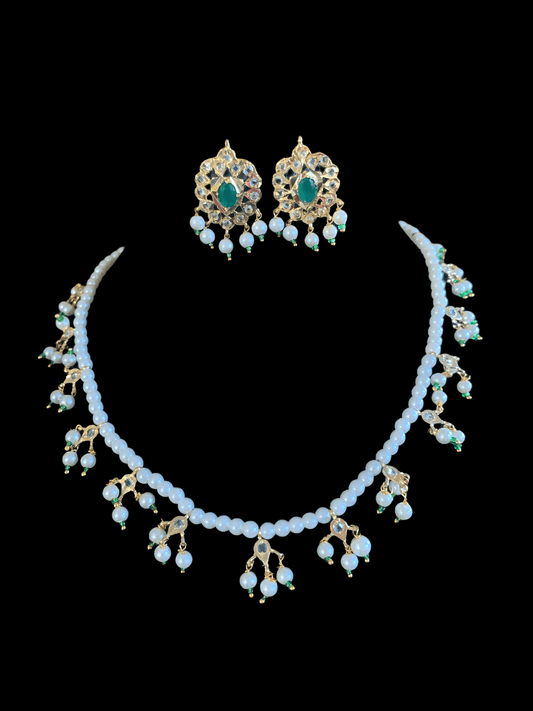 NS199 Nischala pearl necklace  ( READY TO SHIP )